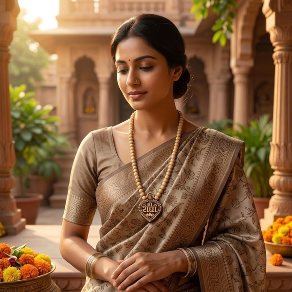 Patta Kanthi Mala with Locket Radha (1R)