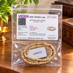 Small Gol Tulsi Kanthi Mala (1R)