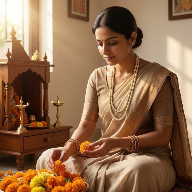 Medium Gol Dana Kanthi Mala (2R)