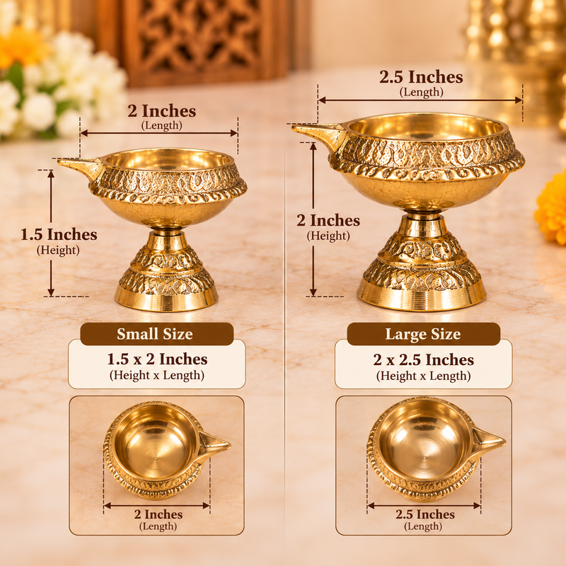 Kuber Deepak With Stand