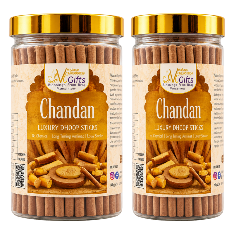 Chandan Premium Dhoop sticks Combo Pack (200g + 100g)