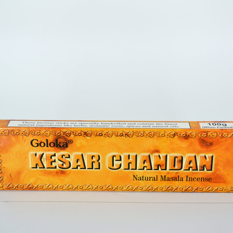 Goloka Kesar Chandan Agarbatti 100gm