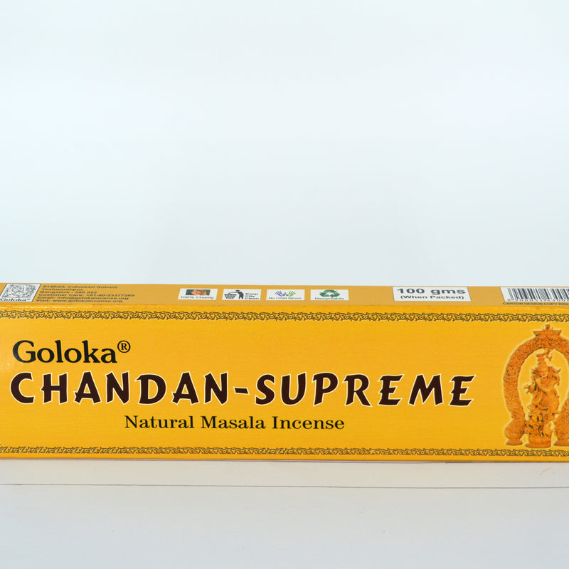 Goloka Chandan Supreme Agarbatti 100gm