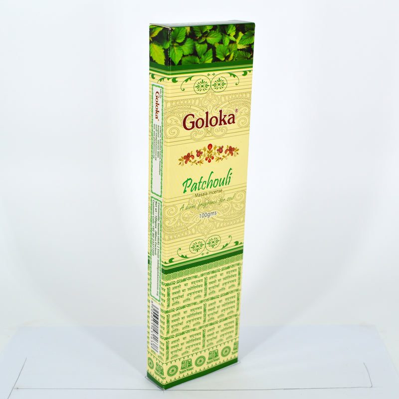 Goloka Premium Patchouli Agarbatti 100gm