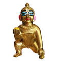 Hollow Brass Laddu Gopal Half Colour Fine Finish No. (0-5)