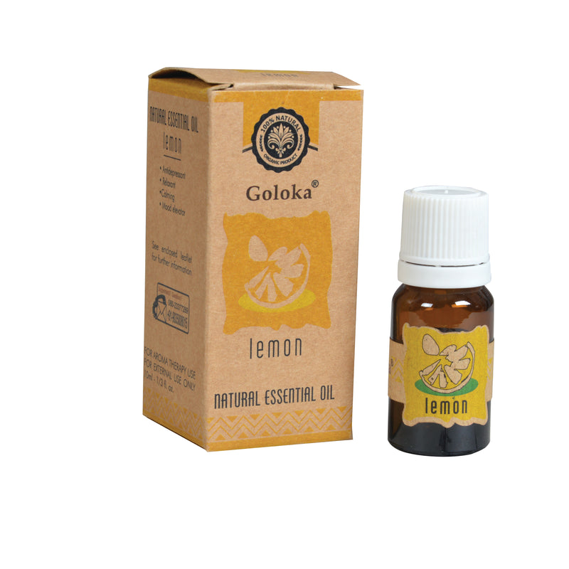 Goloka Lemon Aroma Essential Oil – 10ml