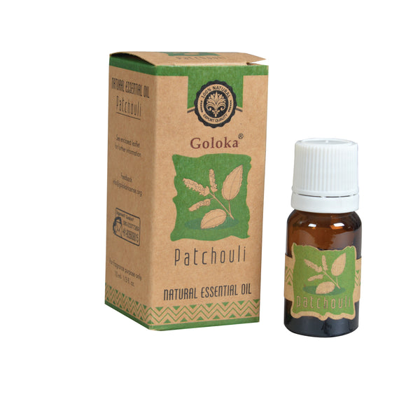 Goloka Patchouli Aroma Essential Oil – 10ml