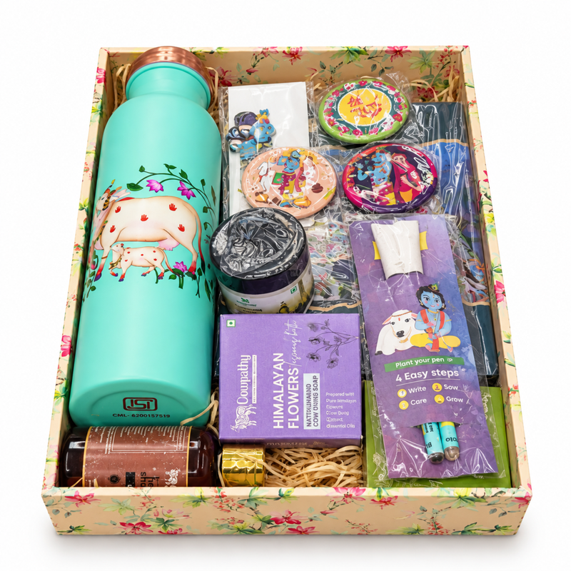 Ayurvedic Lifestyle Hamper - Kamdhenu Cow Theme