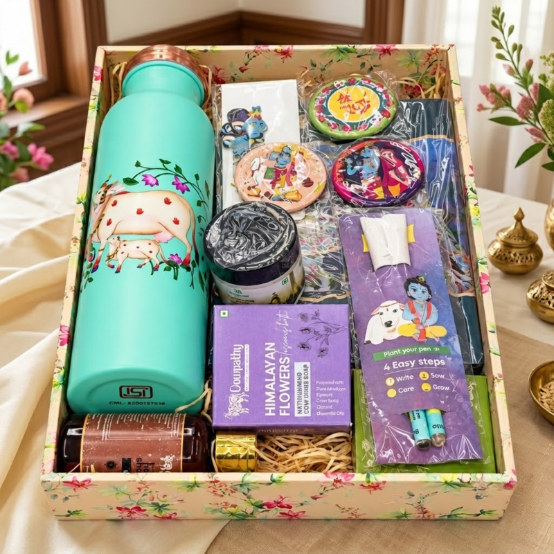 Ayurvedic Lifestyle Hamper - Kamdhenu Cow Theme