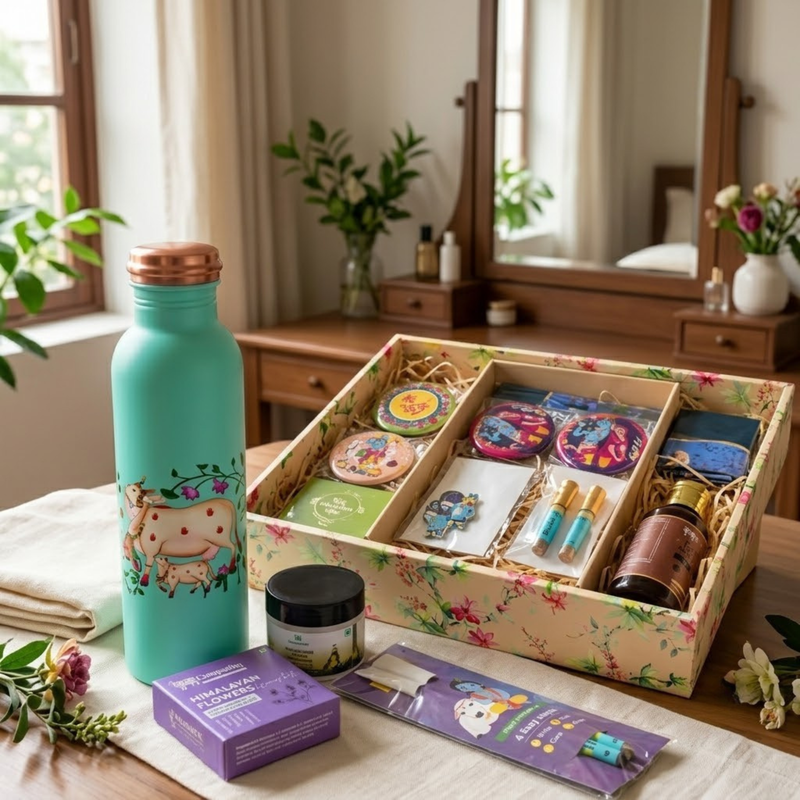 Ayurvedic Lifestyle Hamper - Kamdhenu Cow Theme