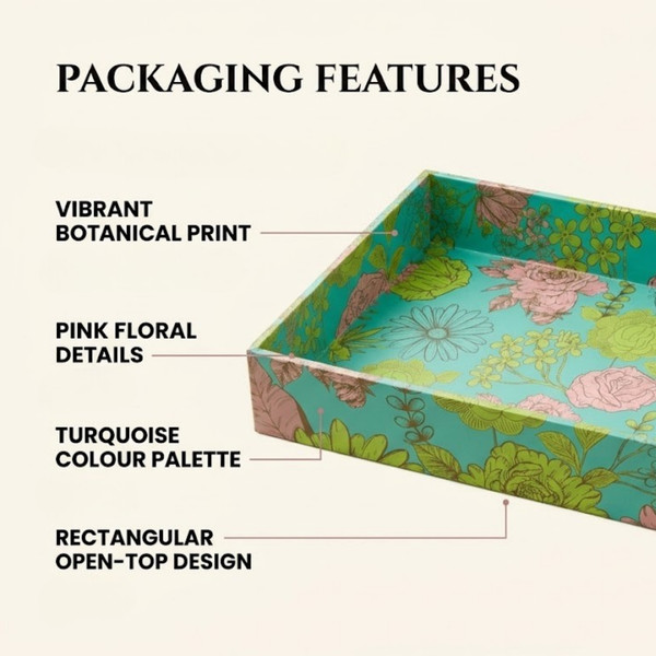 Neelam Pushpa MDF Gift Tray