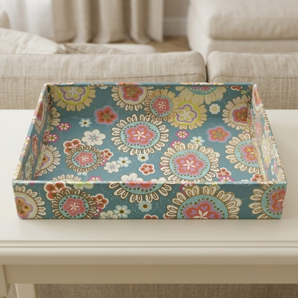 Rangoli Medallion MDF Gift Tray
