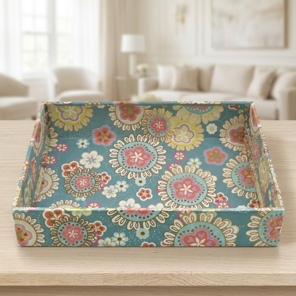 Rangoli Medallion MDF Gift Tray