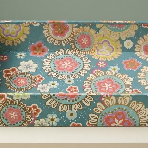 Rangoli Medallion MDF Gift Tray