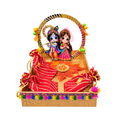 Radha Krishna Tray Hamper Box