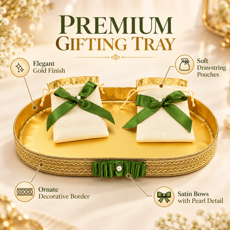 Golden Hamper Gift Box