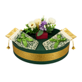 Round Teej Hamper Gift Box