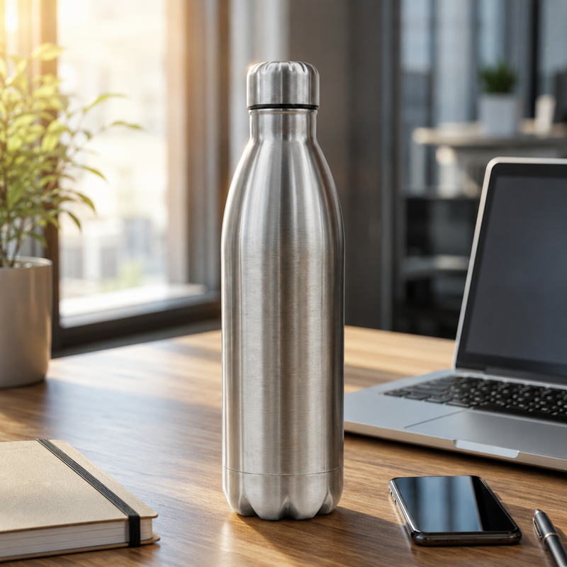 Laser Engraved Stainless Steel Bottle 1000ml