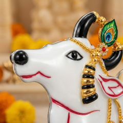 Pure Silver 925 Kamdhenu Pendant