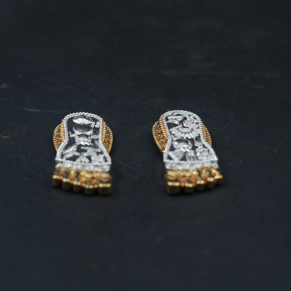 Shri Lakshmi Charan Paduka (Gold & Silver-Plated)