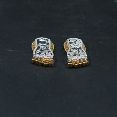 Shri Lakshmi Charan Paduka (Gold & Silver-Plated)