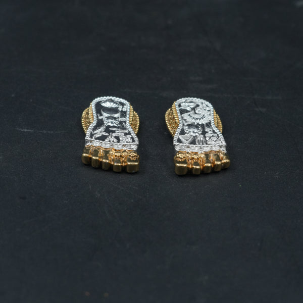 Shri Lakshmi Charan Paduka (Gold & Silver-Plated)