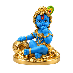 Laddu Gopal Gold-Plated Idol