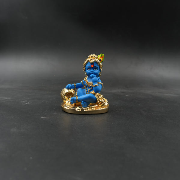 Laddu Gopal Gold-Plated Idol