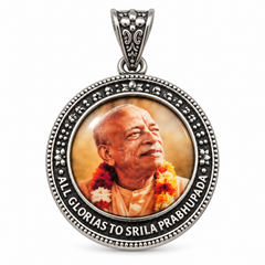 Pure Silver 925 Srila Prabhupada Pendant