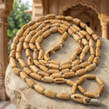 100% Pure Vrindavan Certified Tulsi Japa Mala - 108 Beads Traditional Hindu Prayer Beads for Mantra Chanting & Meditation