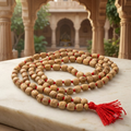 100% Pure Vrindavan Certified Tulsi Japa Mala - Round Dana Kids 108 Beads - 6 mm size