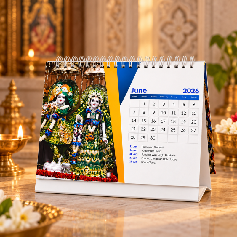 Tabletop Desk Calendar