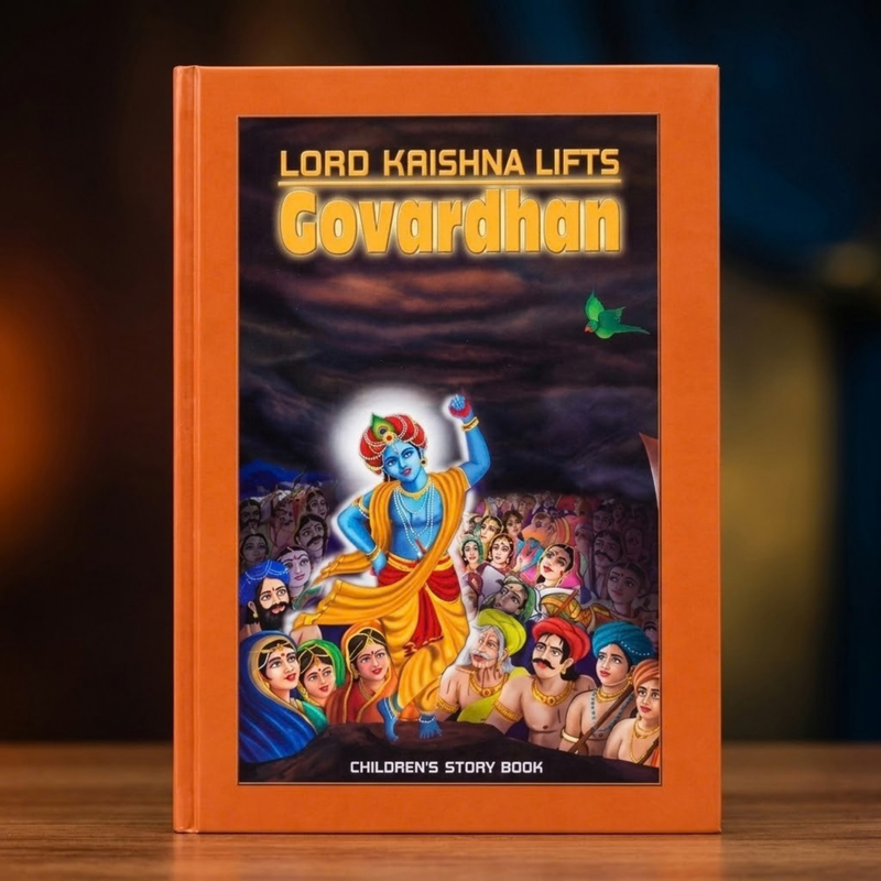 Govardhana Krishna Story Book (English)