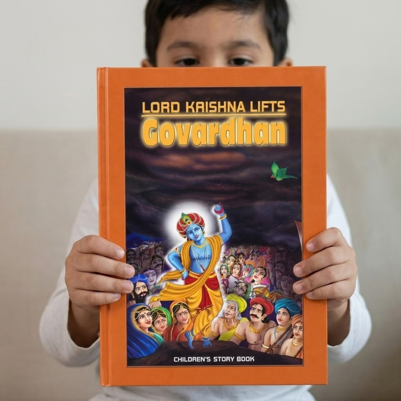 Govardhana Krishna Story Book (English)