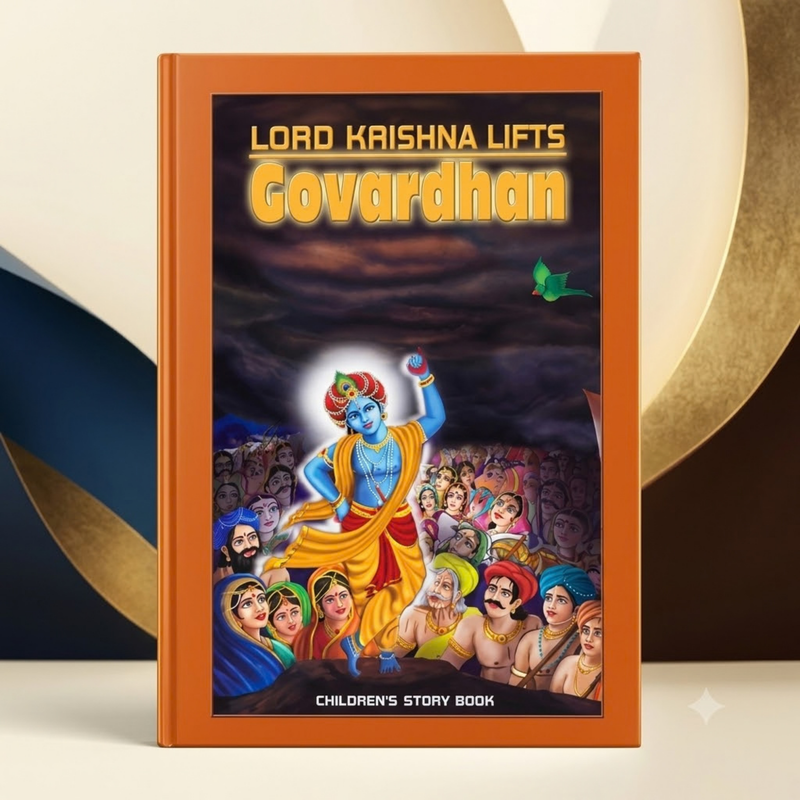 Govardhana Krishna Story Book (English)