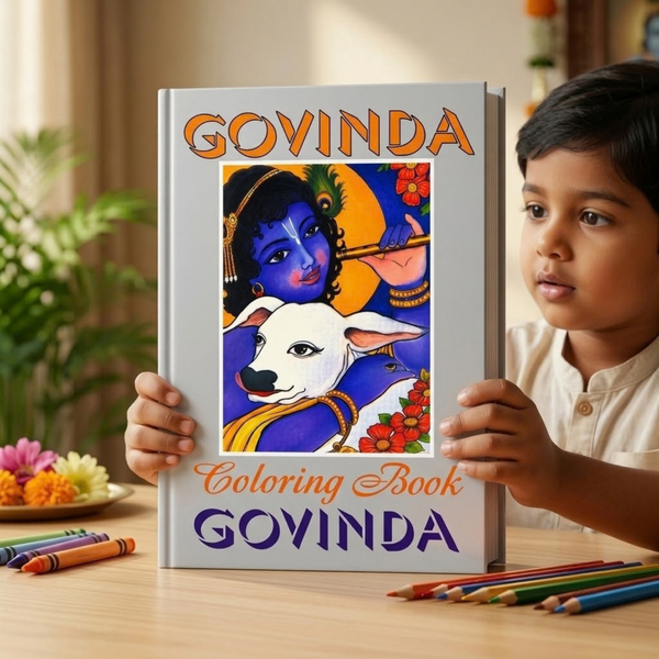 Govinda Colouring Book (English)