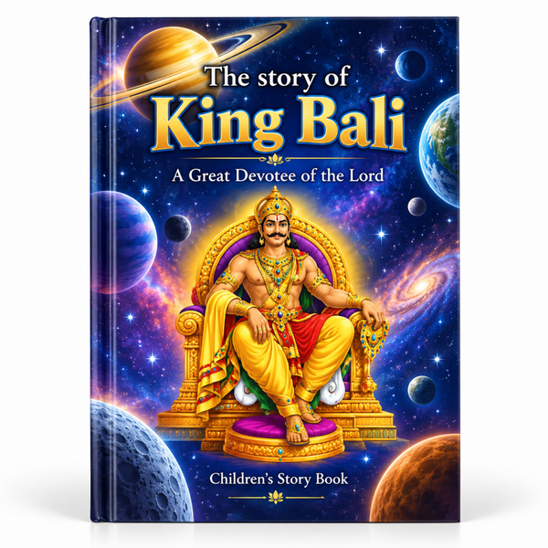 The Story of King Bali Story Book (English)