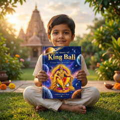 The Story of King Bali Story Book (English)