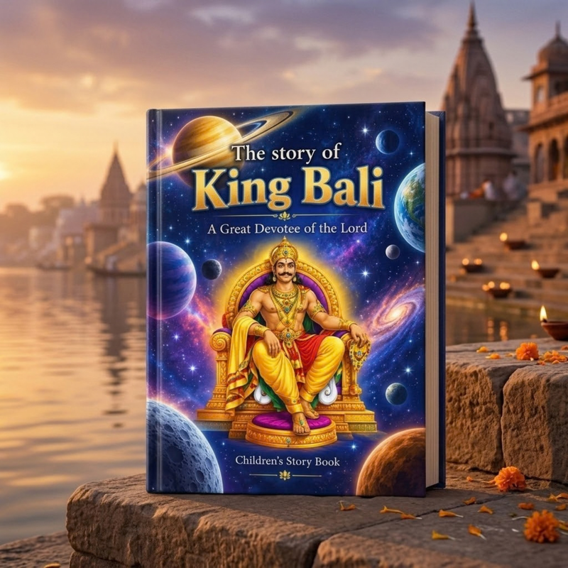 The Story of King Bali Story Book (English)