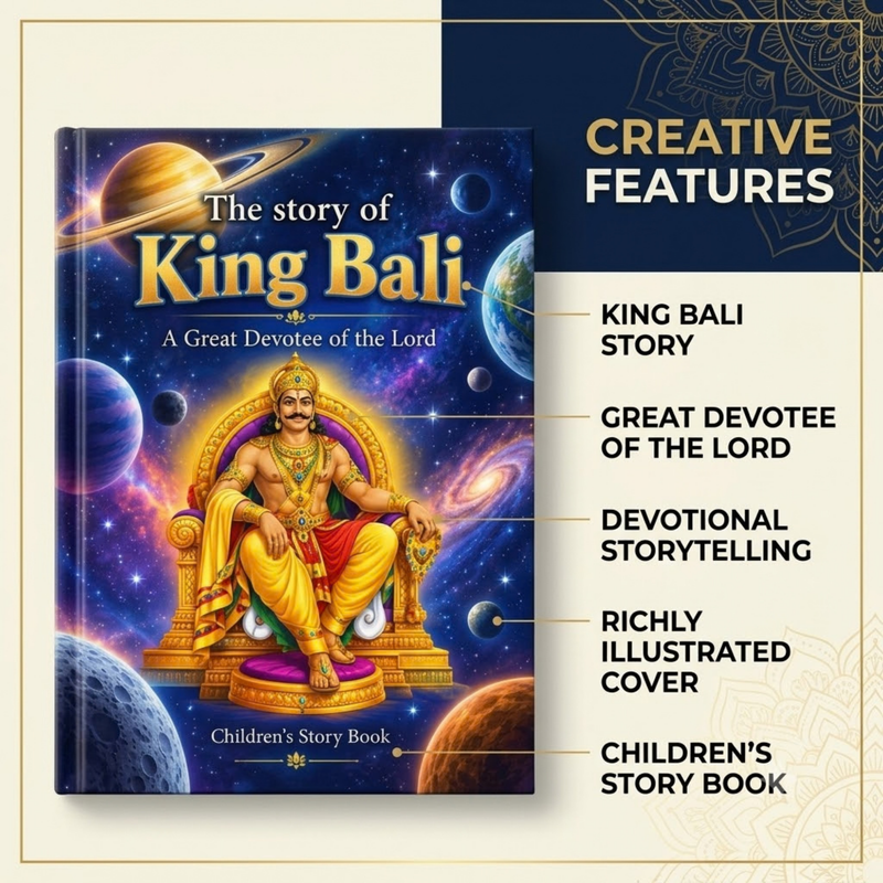 The Story of King Bali Story Book (English)