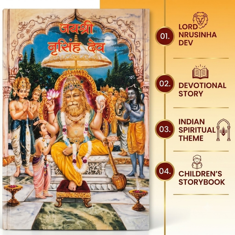 Jai Shri Narsinga Dev Story Book (Hindi)