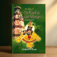The Story of Sri Sri Radha Madan Mohan Krishna Story Book (English)