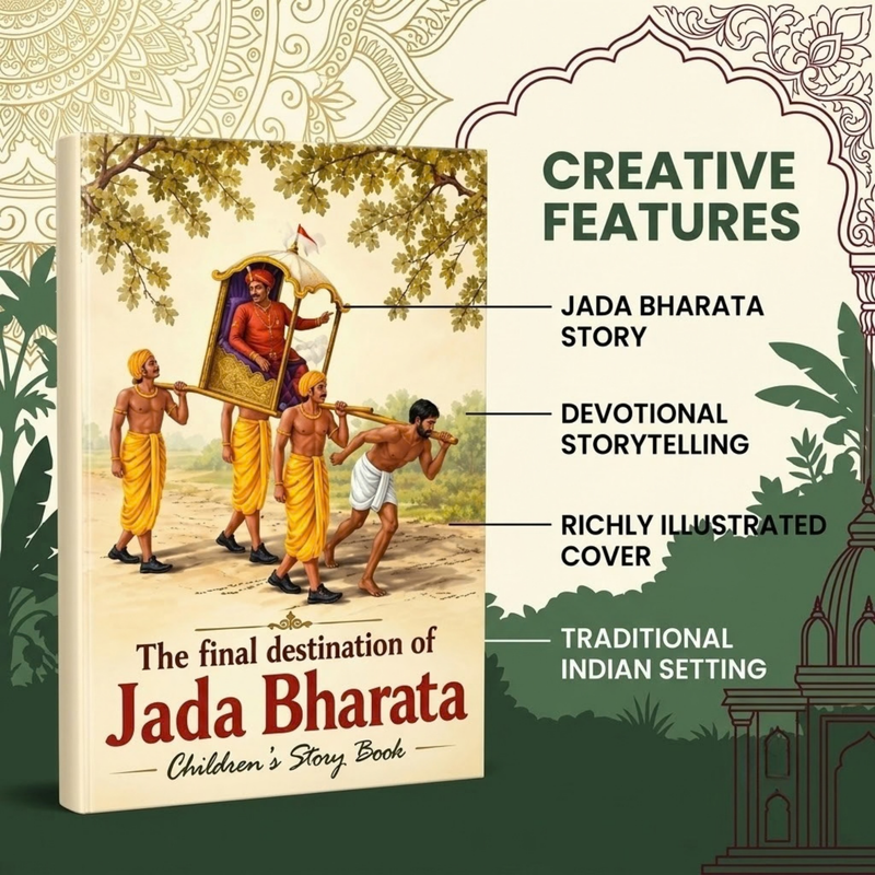 The Final Destination of Jada Bharata Story Book (English)