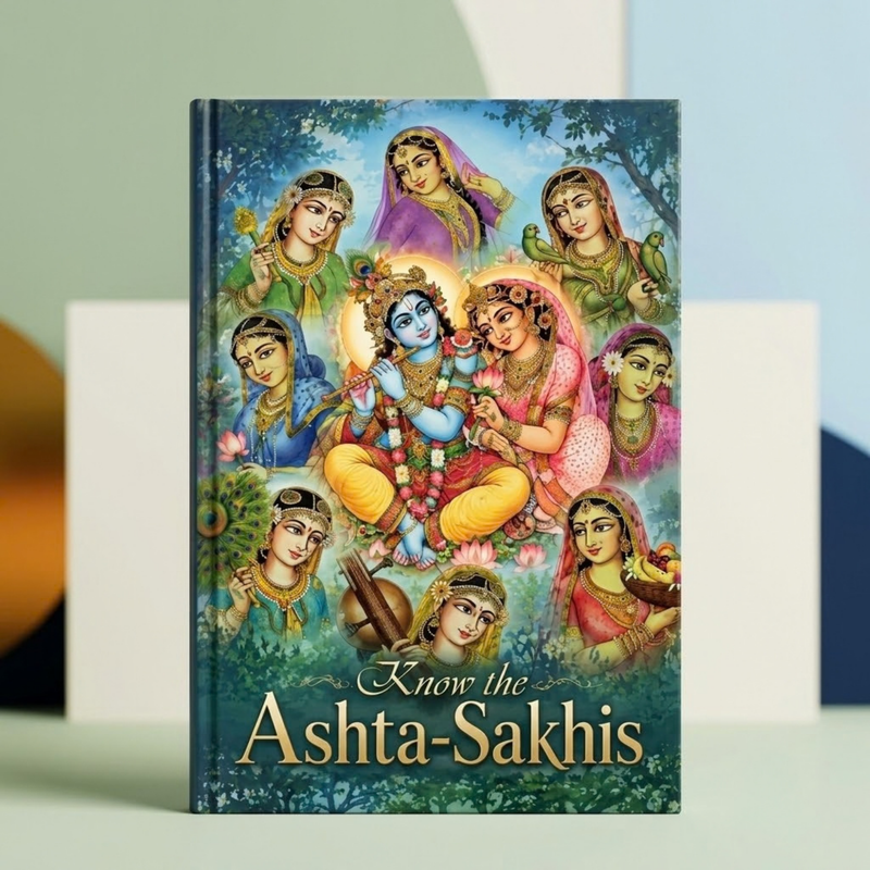 Ashta Sakhis Krishna Story Book (English)