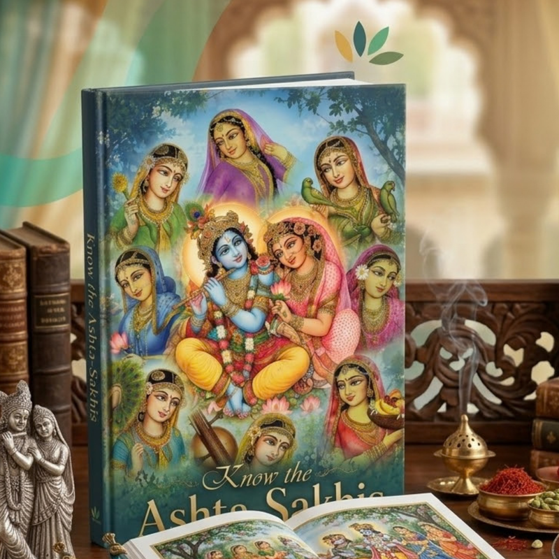 Ashta Sakhis Krishna Story Book (English)