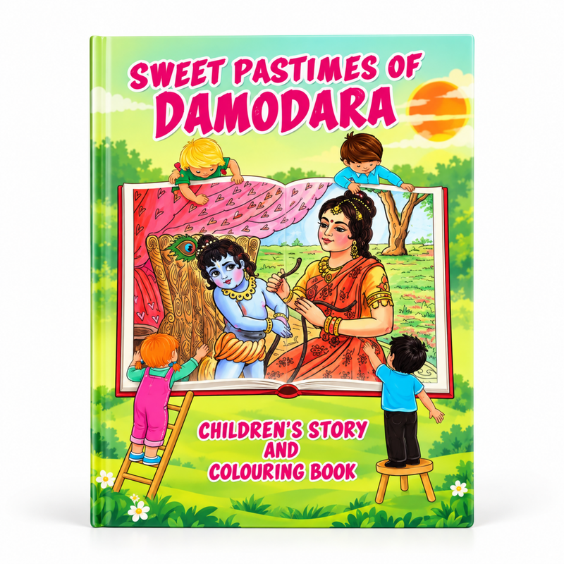 Lord Damodara Sweet Pastimes Colouring & Story Book (English)
