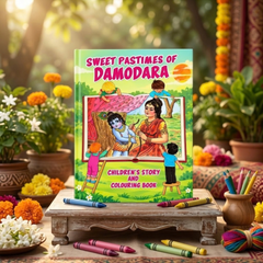 Lord Damodara Sweet Pastimes Colouring & Story Book (English)
