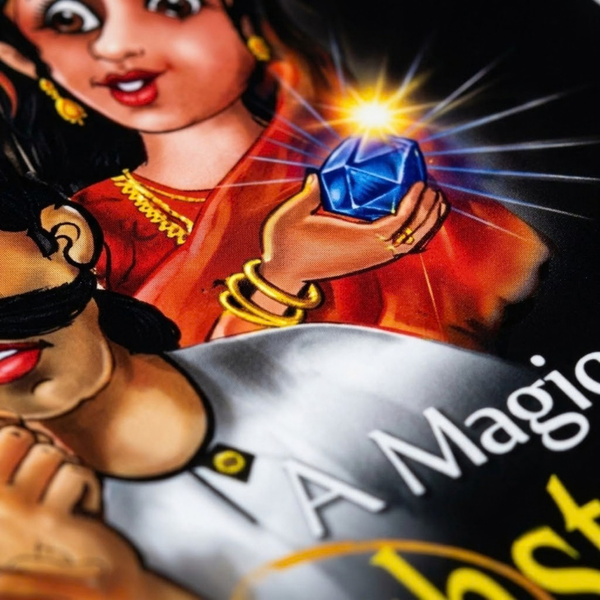 The Magical Touch Stone Krishna Story Book (English)