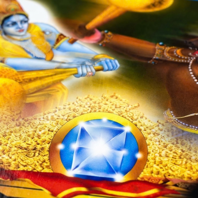 The Story of the Syamantaka Jewel Story Book (English)