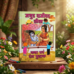 Madhur Damodar Lila Colouring & Story Book (Hindi)